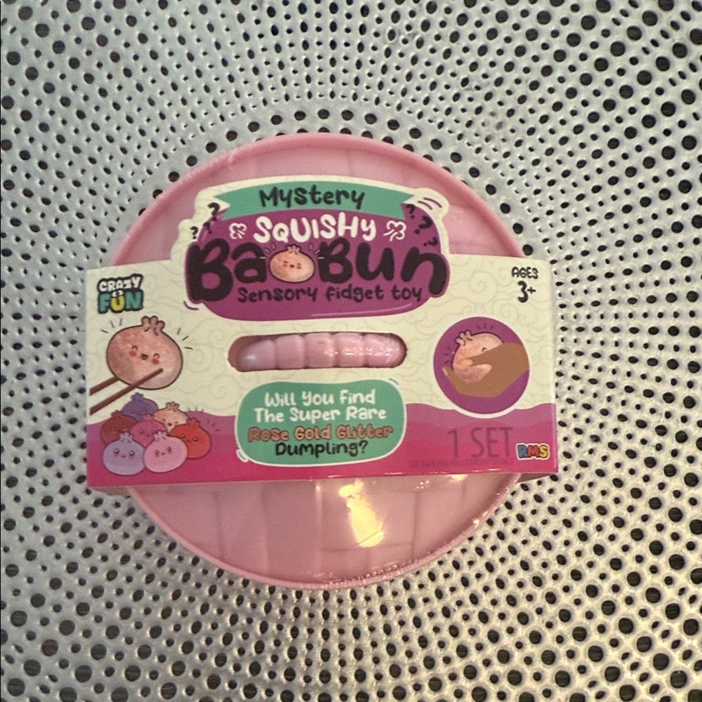 Mystery Squishy Bao Bun- Sensory Fidget Toy-NWT